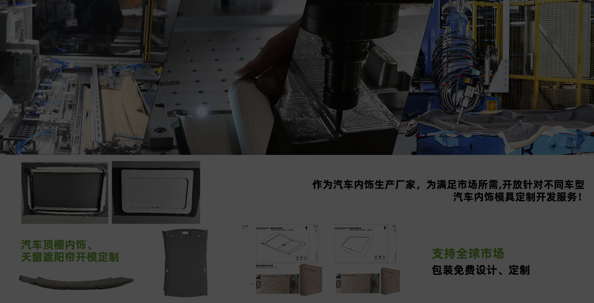 汽车零配件产品涵盖整车系列